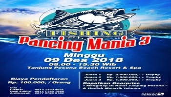 Tanjung Pesona Kembali Mengadakan Lomba Pancing Mania 3