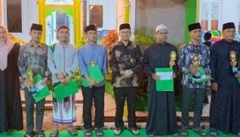 BANGKA TENGAH, BANGKATERKINI - Bupati Bangka Tengah, Algafry Rahman, secara resmi menutup kegiatan Musabaqoh Tilawatil,
