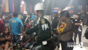 Berita Bangka Belitung - Bangka Terkini, Pangkalpinang --- Sebanyak 8 orang diamankan ke Mapolres,