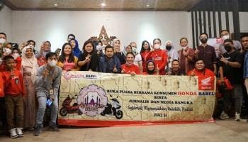 PANGKALPINANG - Bulan Ramadhan, Honda Bangka Belitung Silaturahmi Bersama Konsumen,