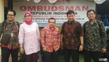 Bangkaterkini.com, Pangkalpinang - Komisi Pemberantasan Korupsi (KPK) kunjungi Ombudsman RI Perwakilan Provinsi Bangka Belitung (Babel),,